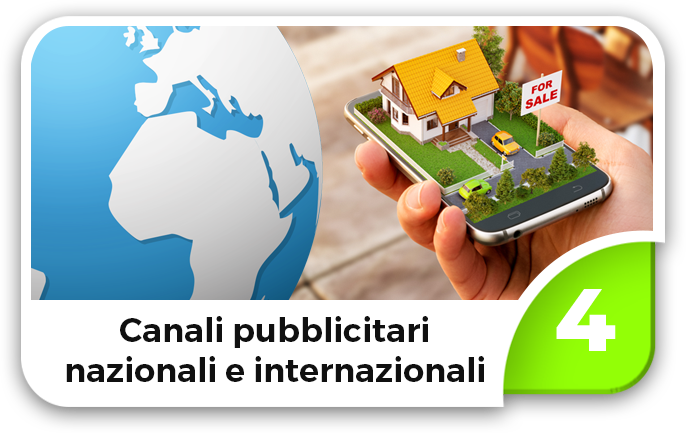 Canali pubblicitari nazionali e internazionali